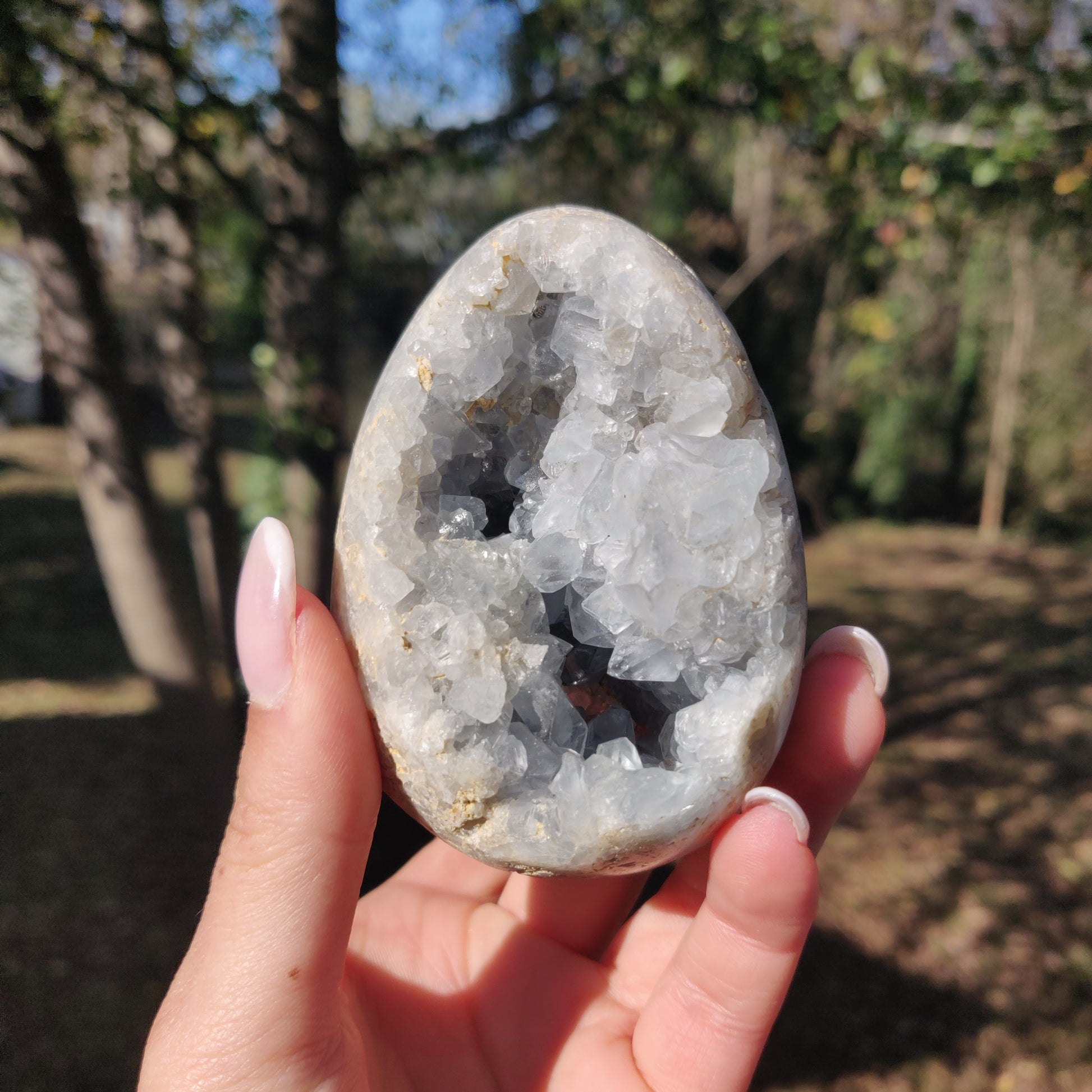 Celestite Egg (#1) - Simply Affinity