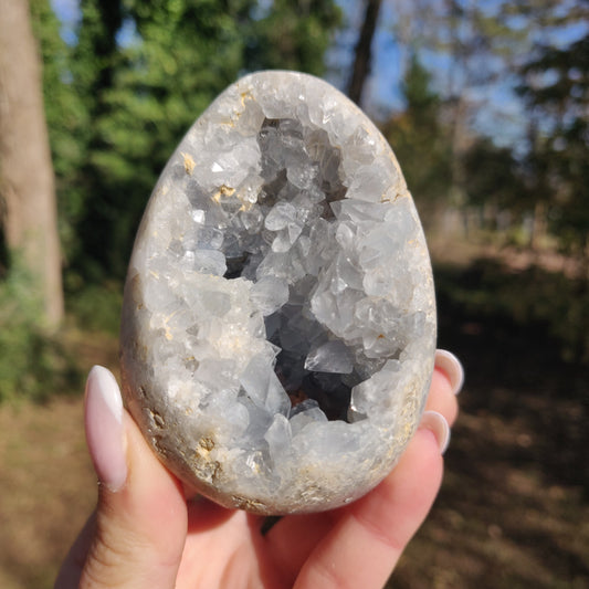 Celestite Egg (#1) - Simply Affinity