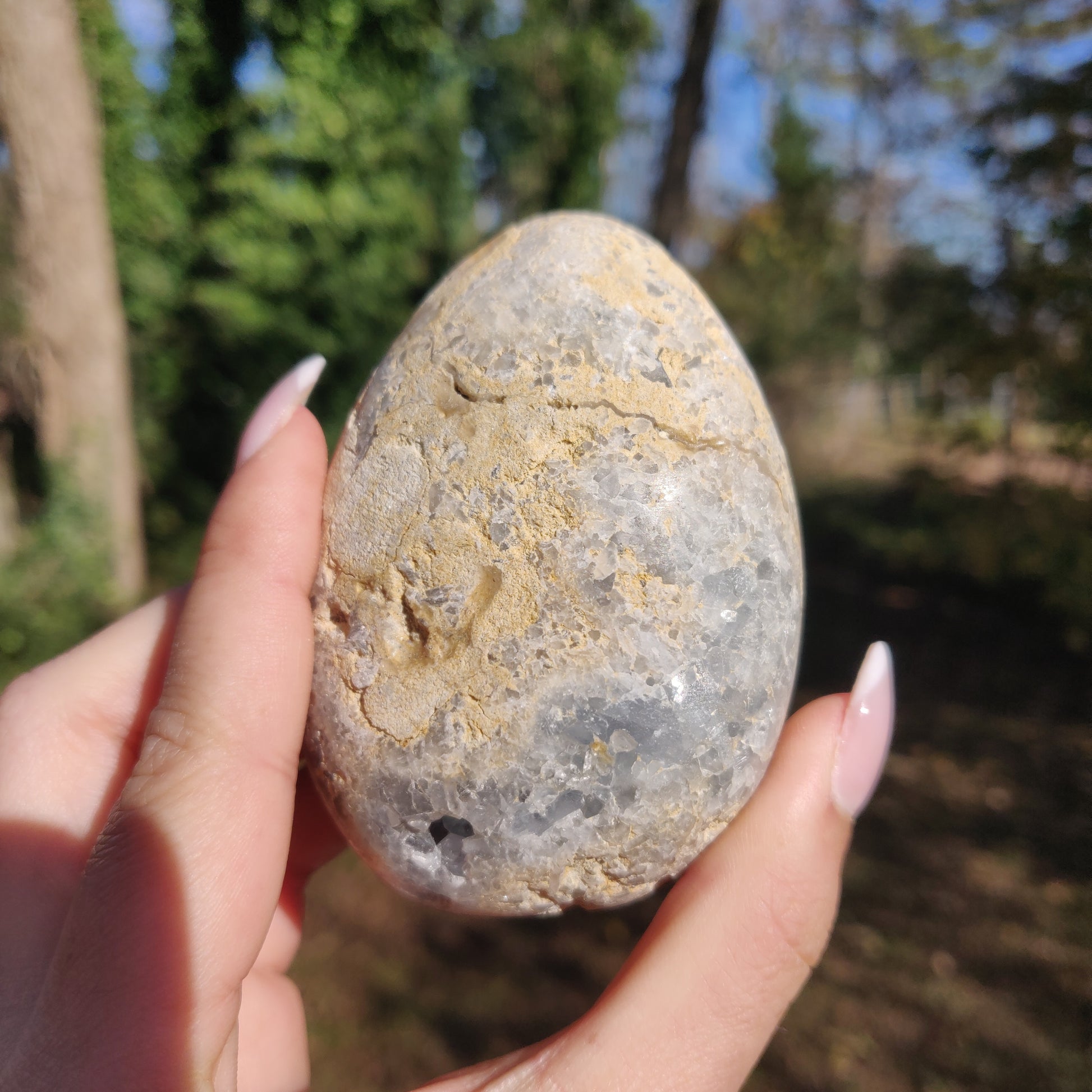 Celestite Egg (#1) - Simply Affinity