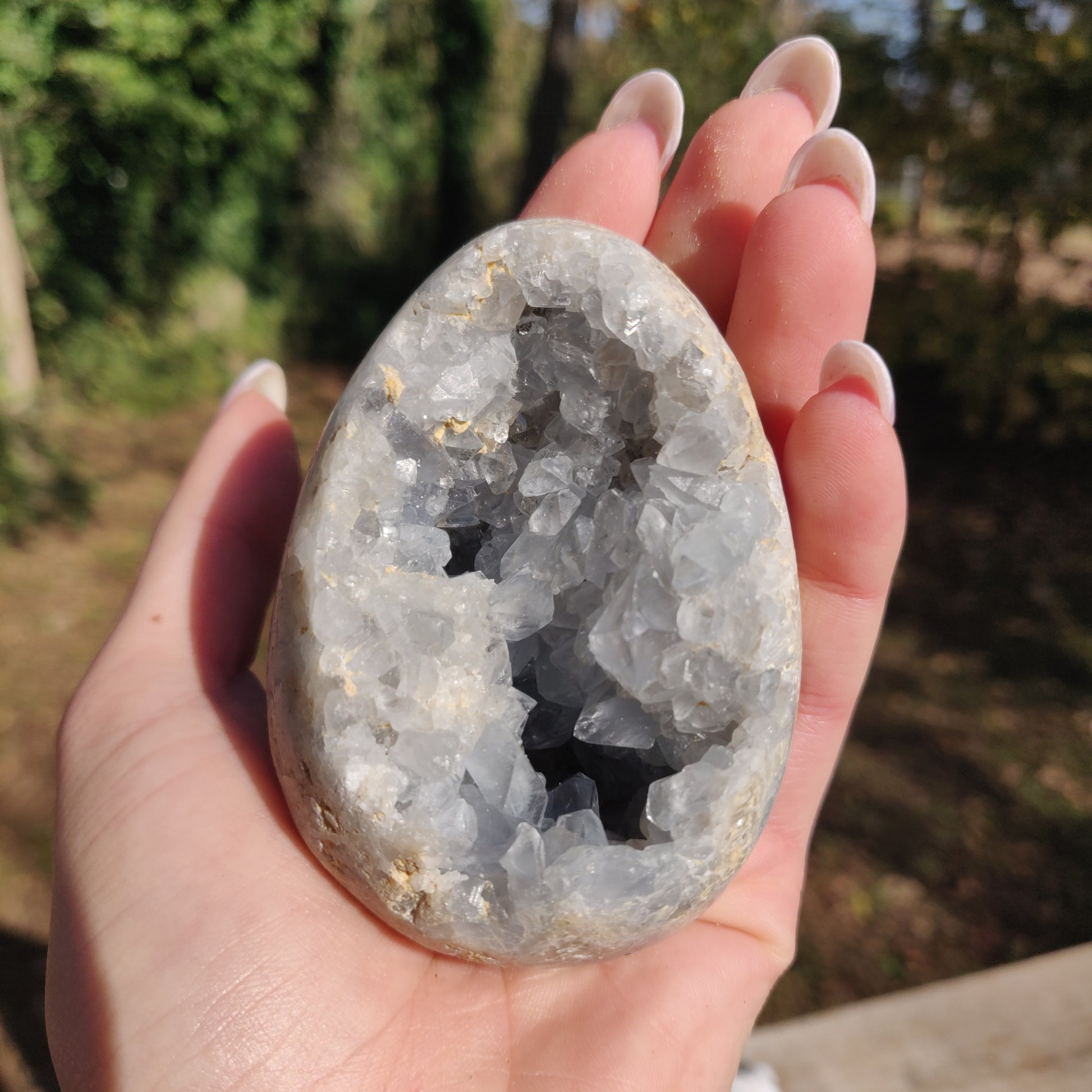 Celestite Egg (#1) - Simply Affinity