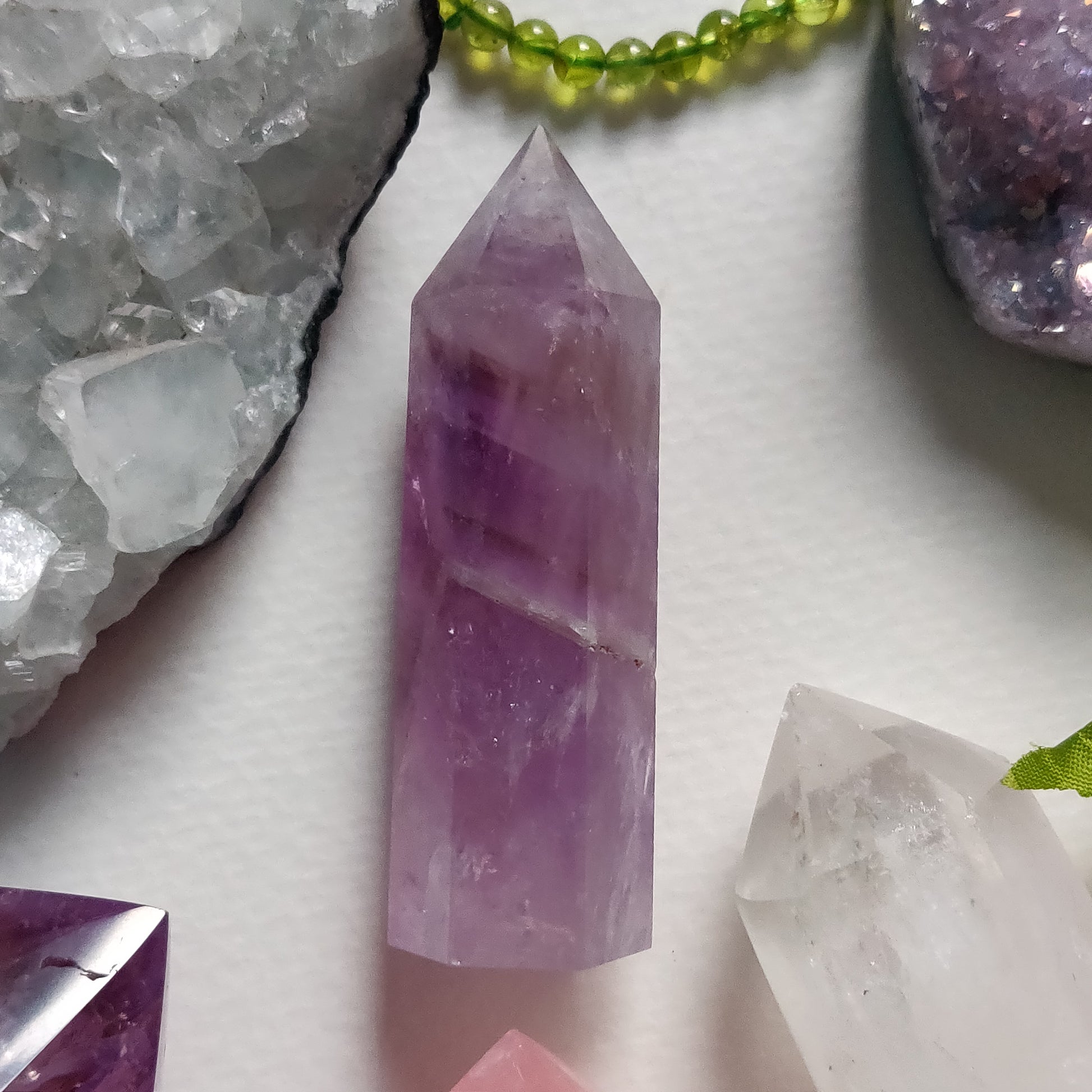 Polished Smoky Amethyst Point (#4) - Simply Affinity
