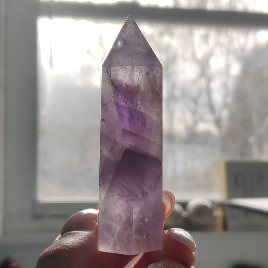 Polished Smoky Amethyst Point (#4) - Simply Affinity