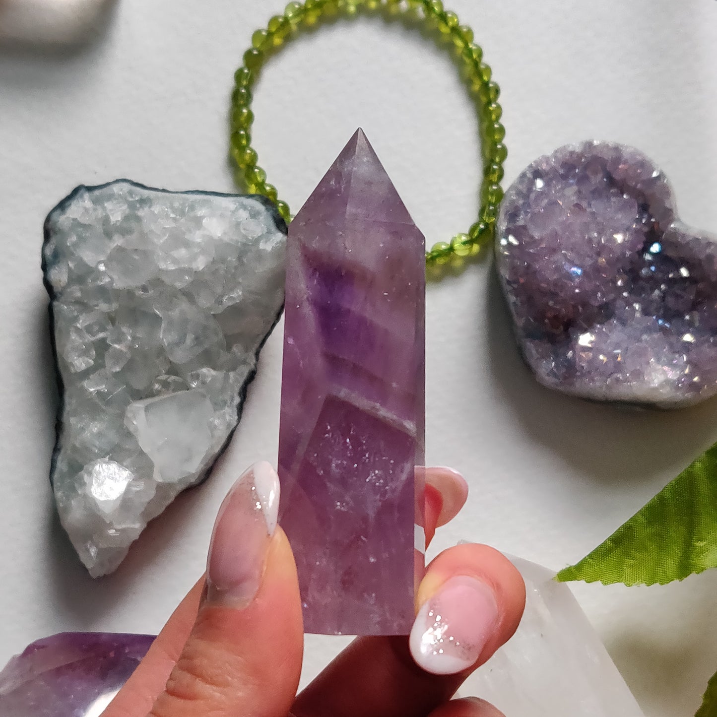 Polished Smoky Amethyst Point (#4) - Simply Affinity