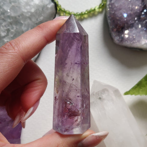 Polished Smoky Amethyst Point (#5) - Simply Affinity
