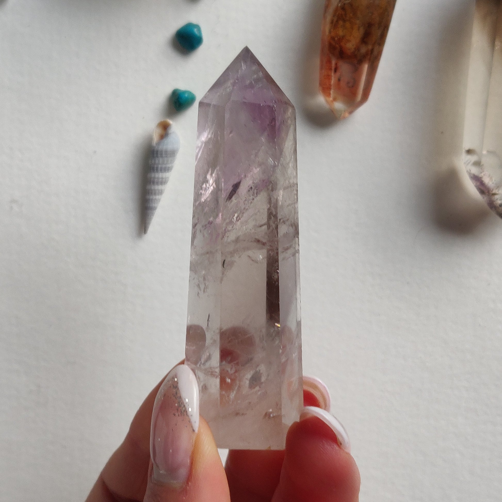 Polished Smoky Amethyst Point (#8) - Simply Affinity