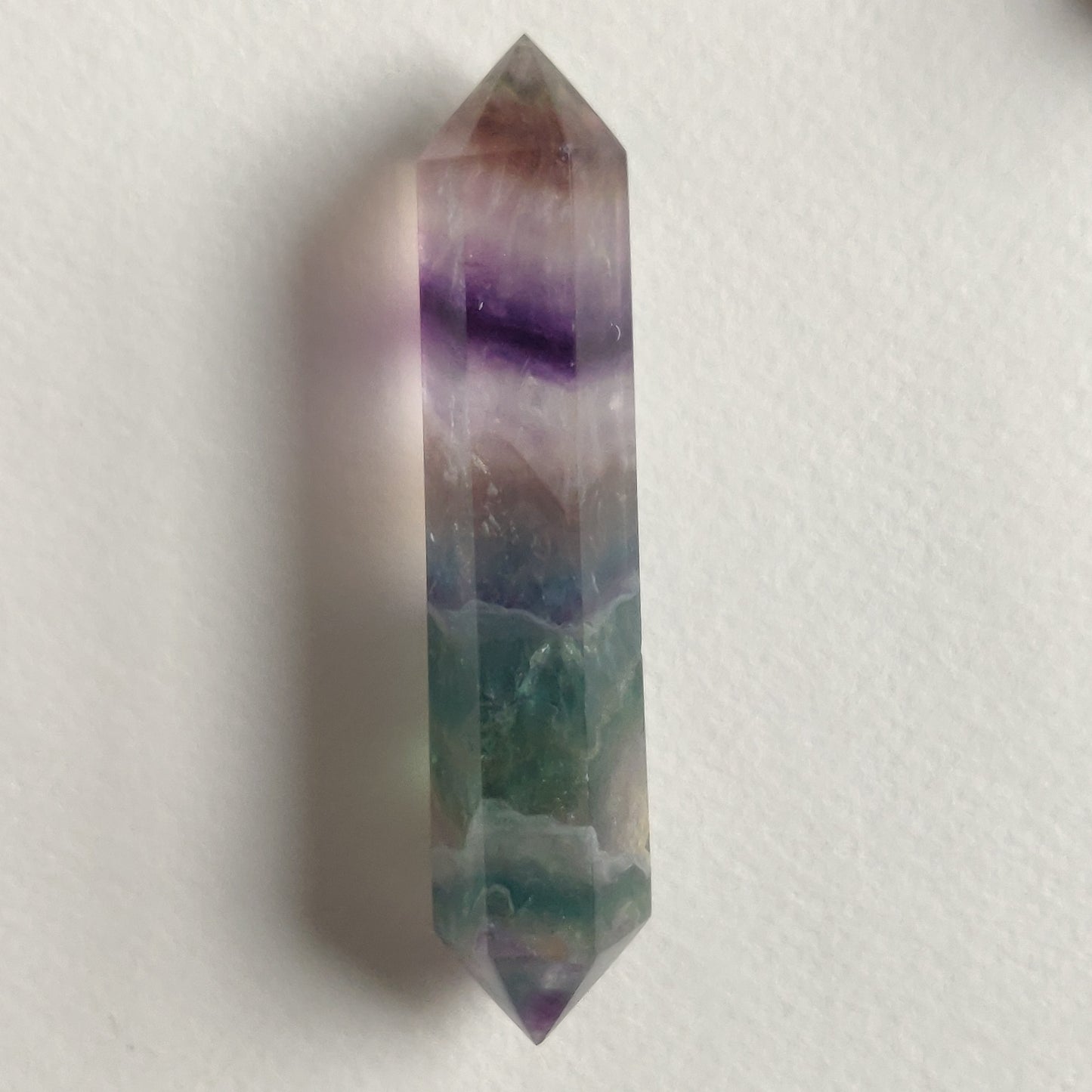 Double Terminated Rainbow Fluorite Point (#5) - Simply Affinity