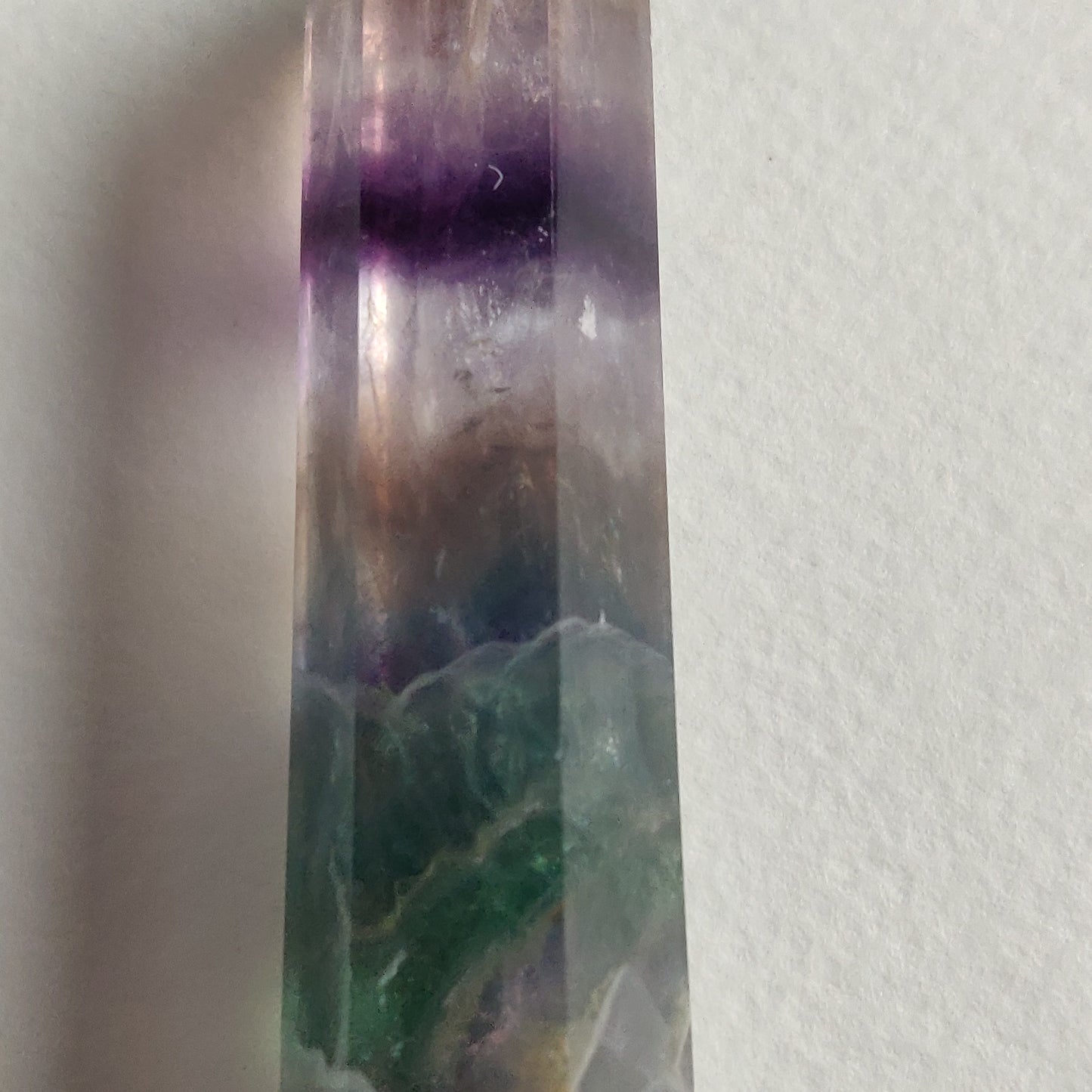Double Terminated Rainbow Fluorite Point (#5) - Simply Affinity