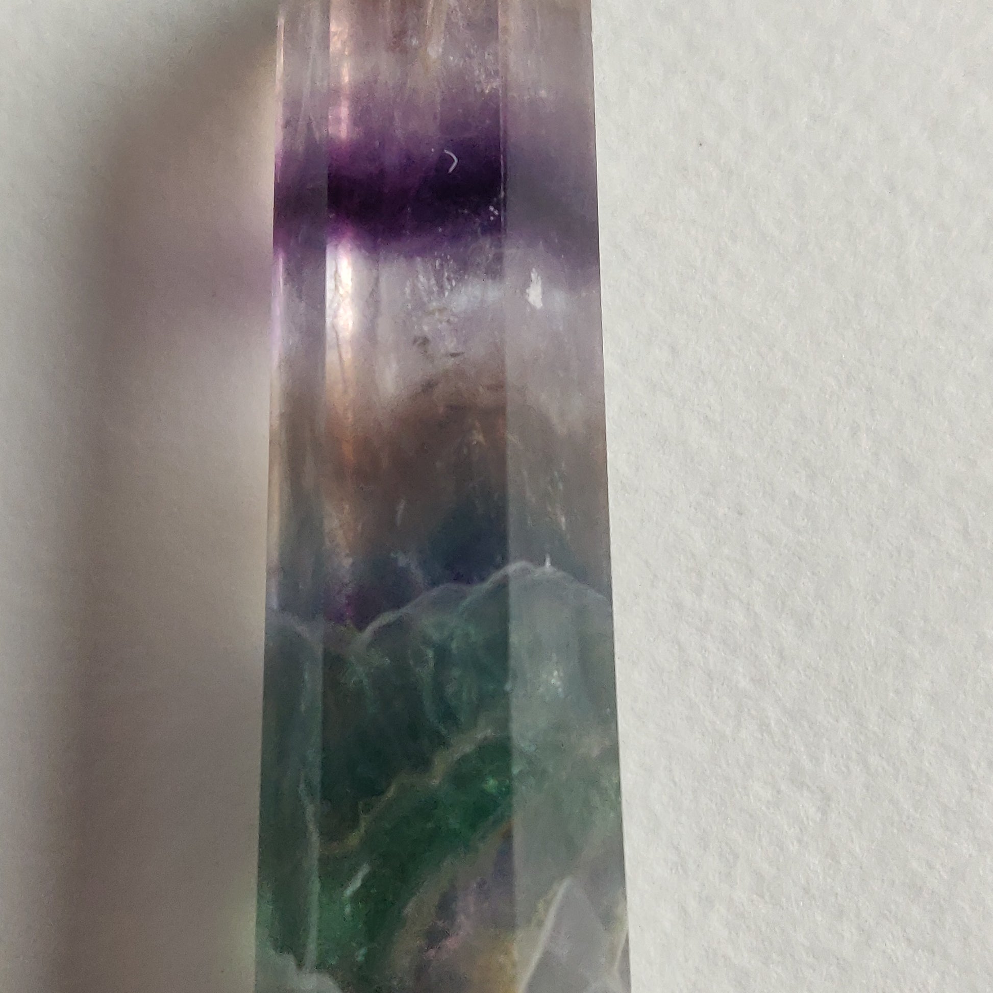 Double Terminated Rainbow Fluorite Point (#5) - Simply Affinity