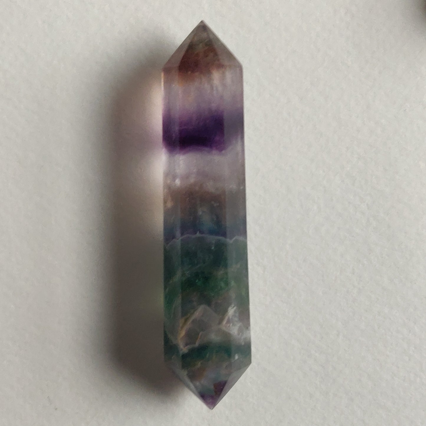 Double Terminated Rainbow Fluorite Point (#5) - Simply Affinity