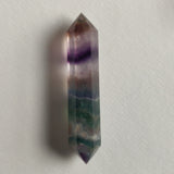 Double Terminated Rainbow Fluorite Point (#5) - Simply Affinity