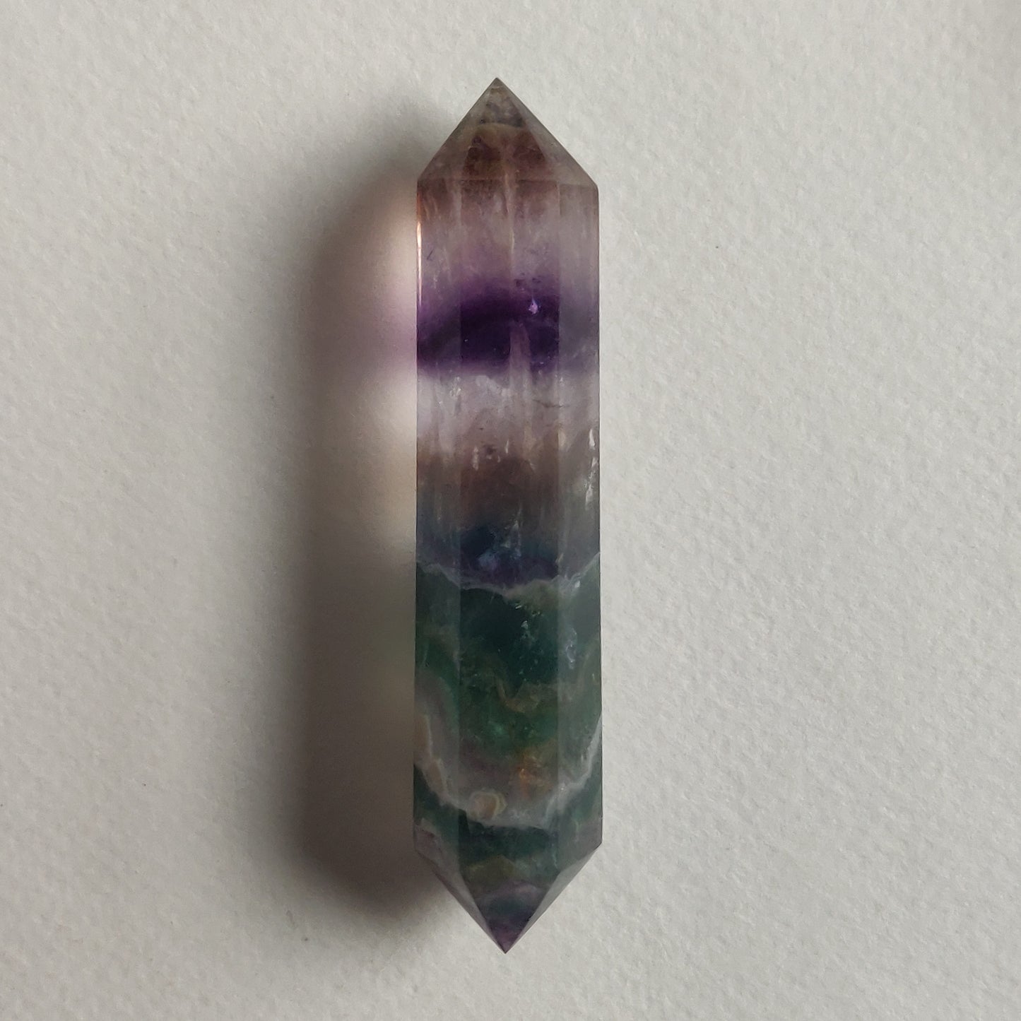 Double Terminated Rainbow Fluorite Point (#5) - Simply Affinity