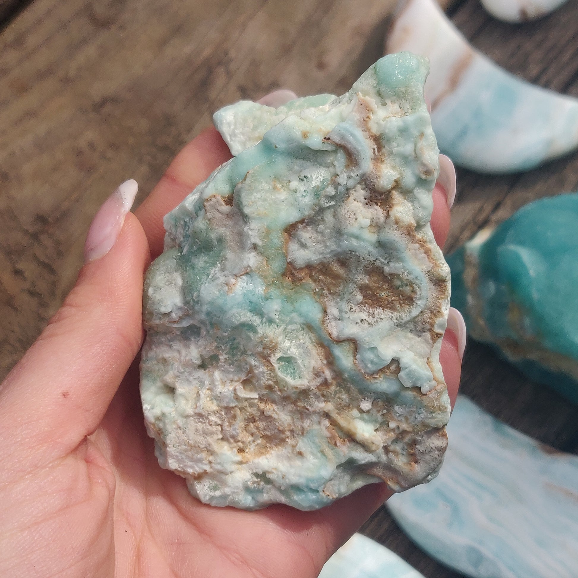 Raw Blue Aragonite (#3) - Simply Affinity