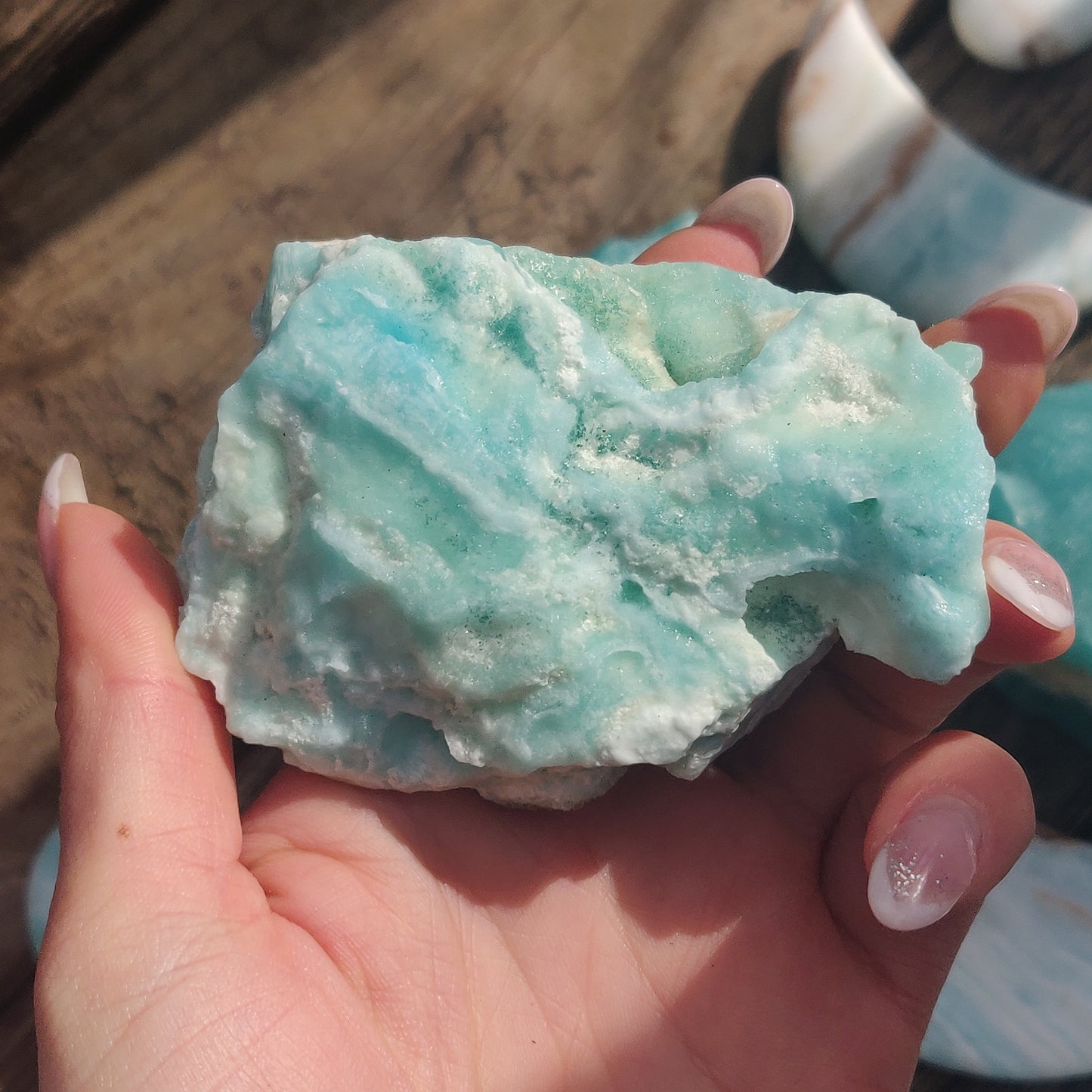 Raw Blue Aragonite (#3) - Simply Affinity