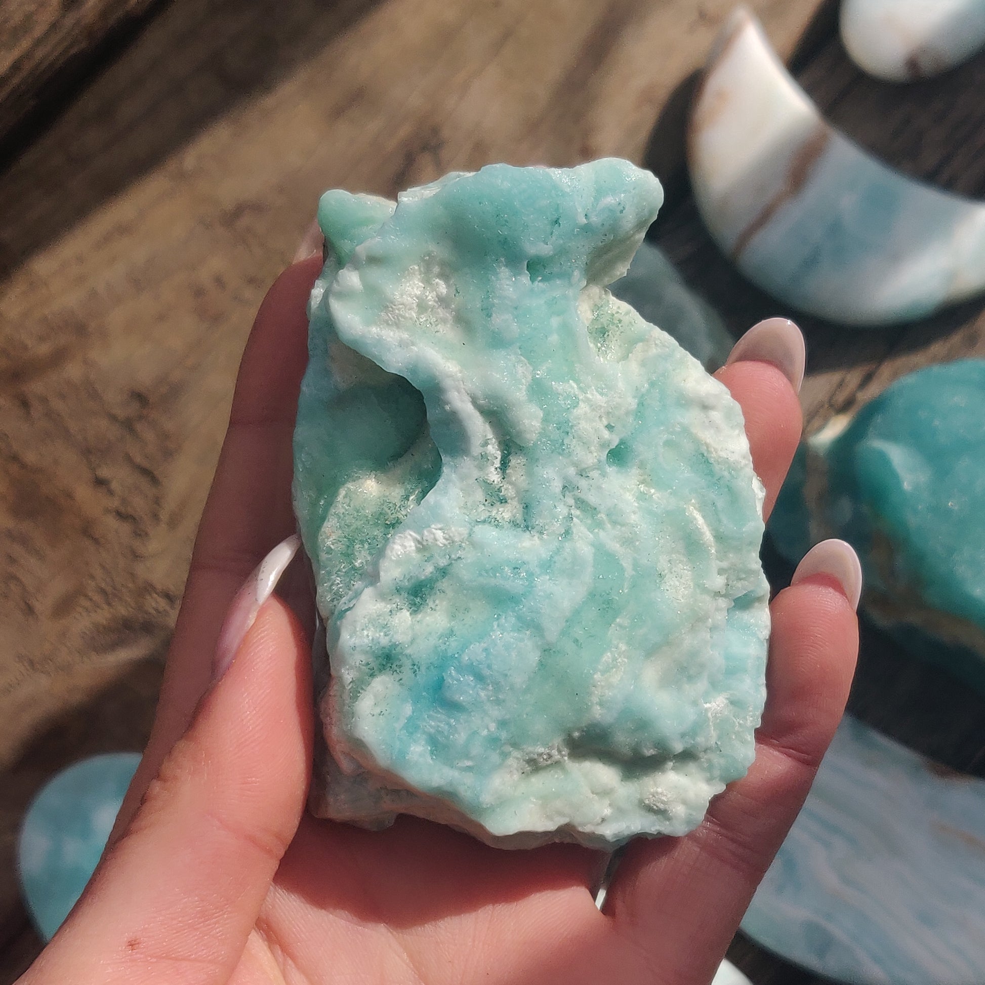 Raw Blue Aragonite (#3) - Simply Affinity