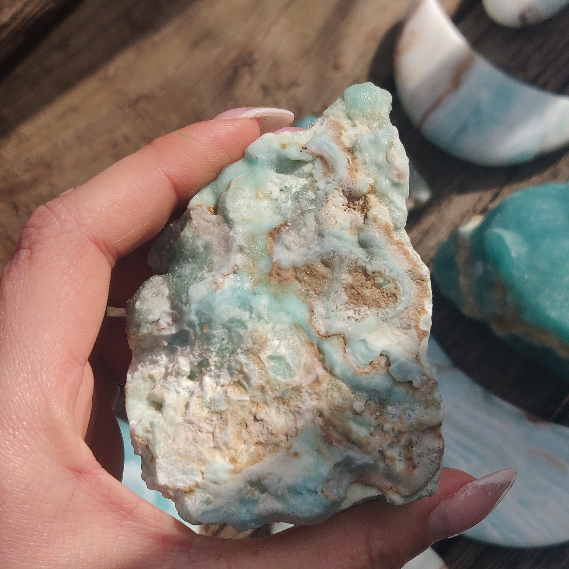Raw Blue Aragonite (#3) - Simply Affinity