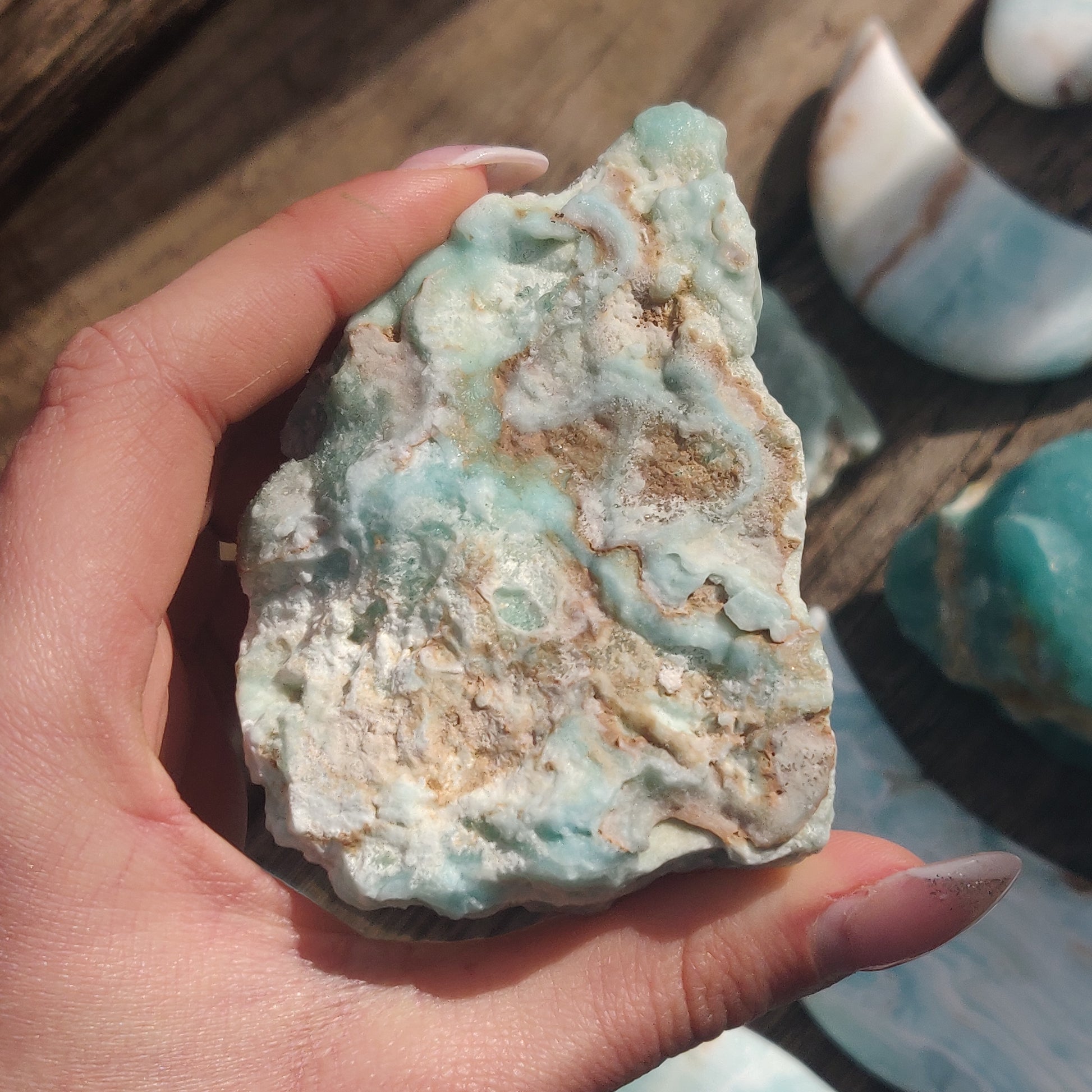 Raw Blue Aragonite (#3) - Simply Affinity