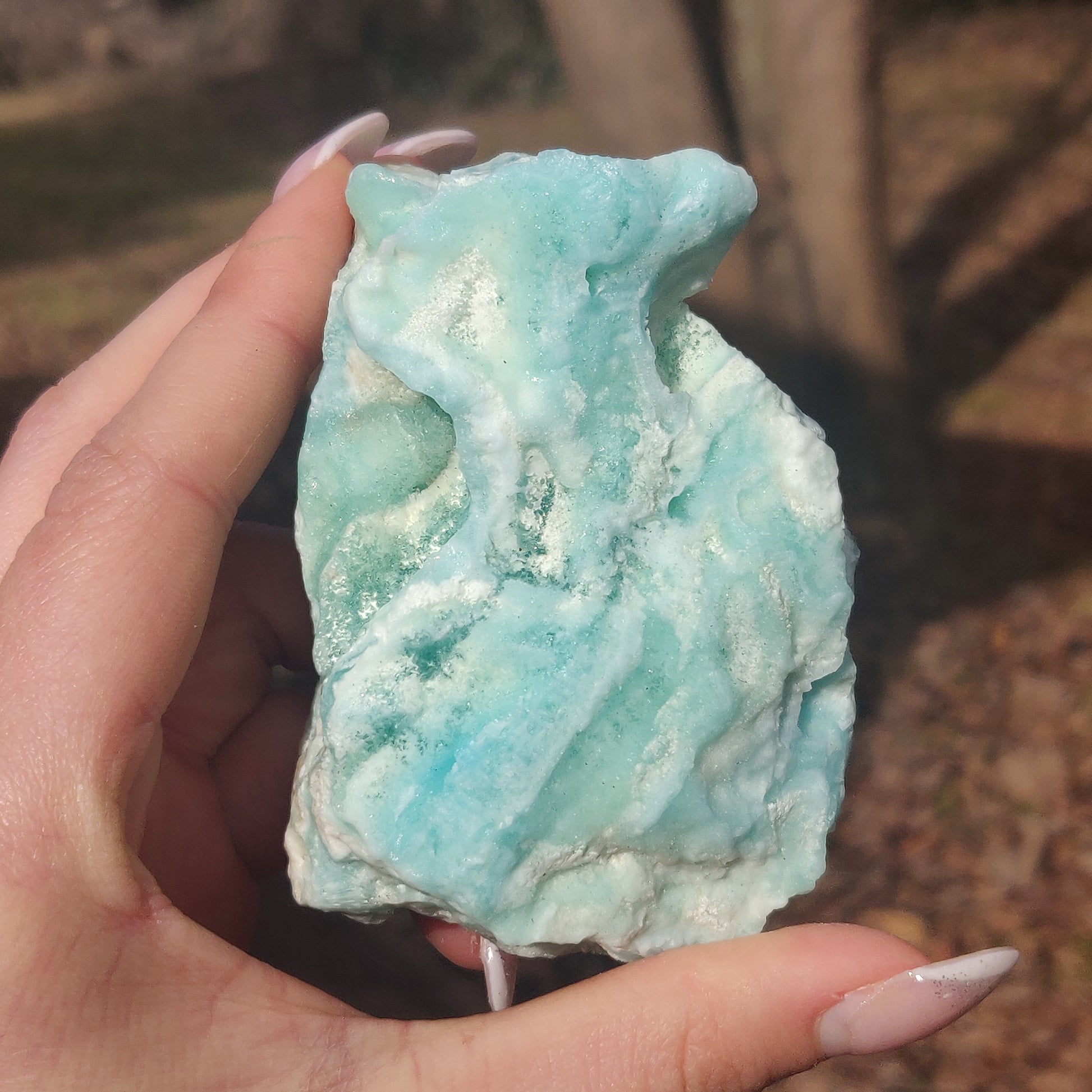 Raw Blue Aragonite (#3) - Simply Affinity
