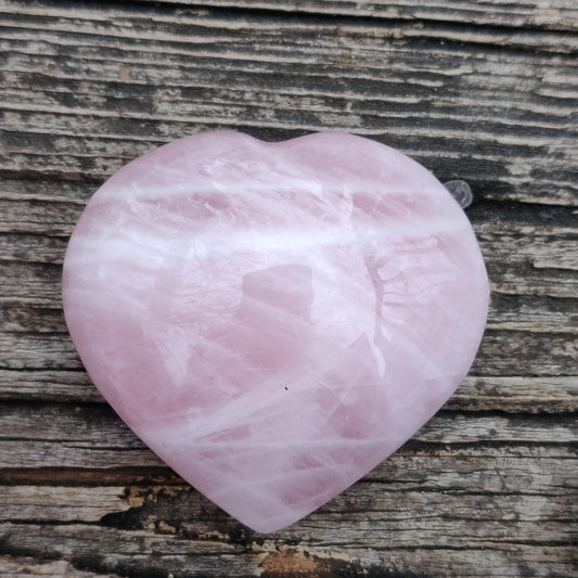 Rose Quartz Heart (#17RQ) - Simply Affinity