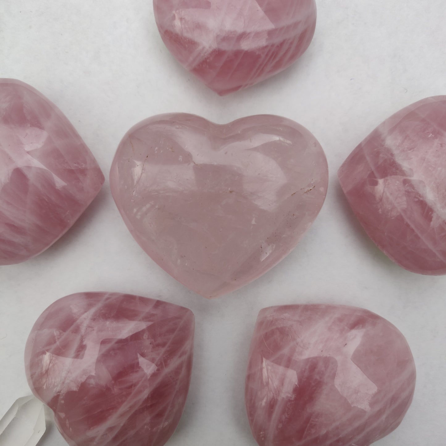 Star Rose Quartz Heart (#18RQ) - Simply Affinity