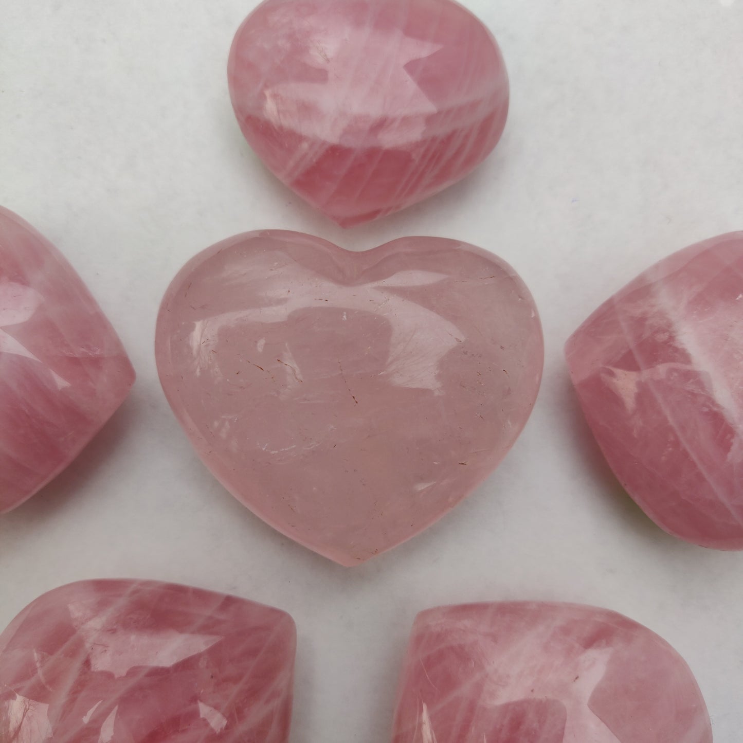 Star Rose Quartz Heart (#18RQ) - Simply Affinity
