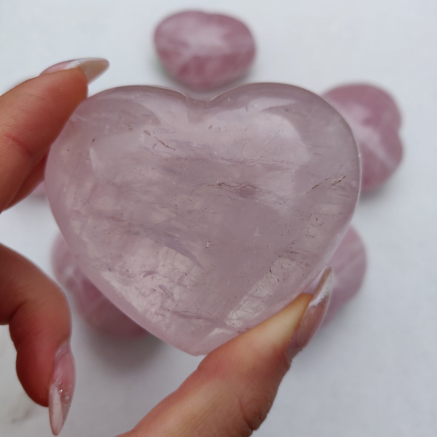 Star Rose Quartz Heart (#18RQ) - Simply Affinity