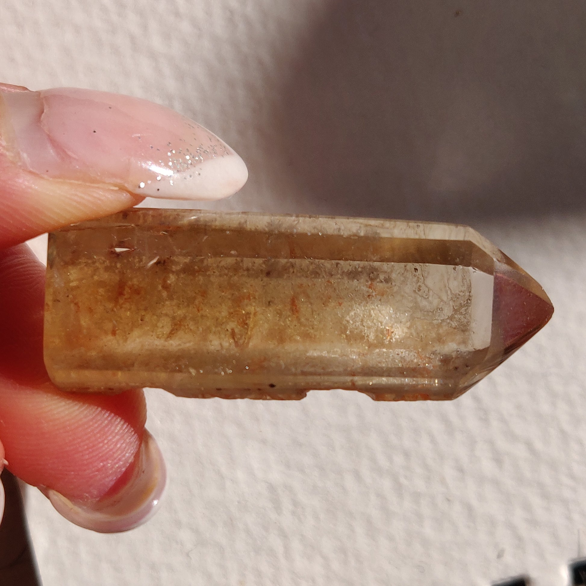 Garden Quartz Point, Lodolite Point (#24G) - Simply Affinity