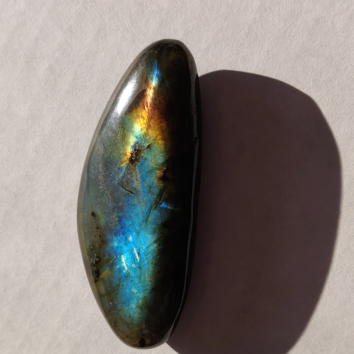 Labradorite Palm Stone (#134) - Simply Affinity