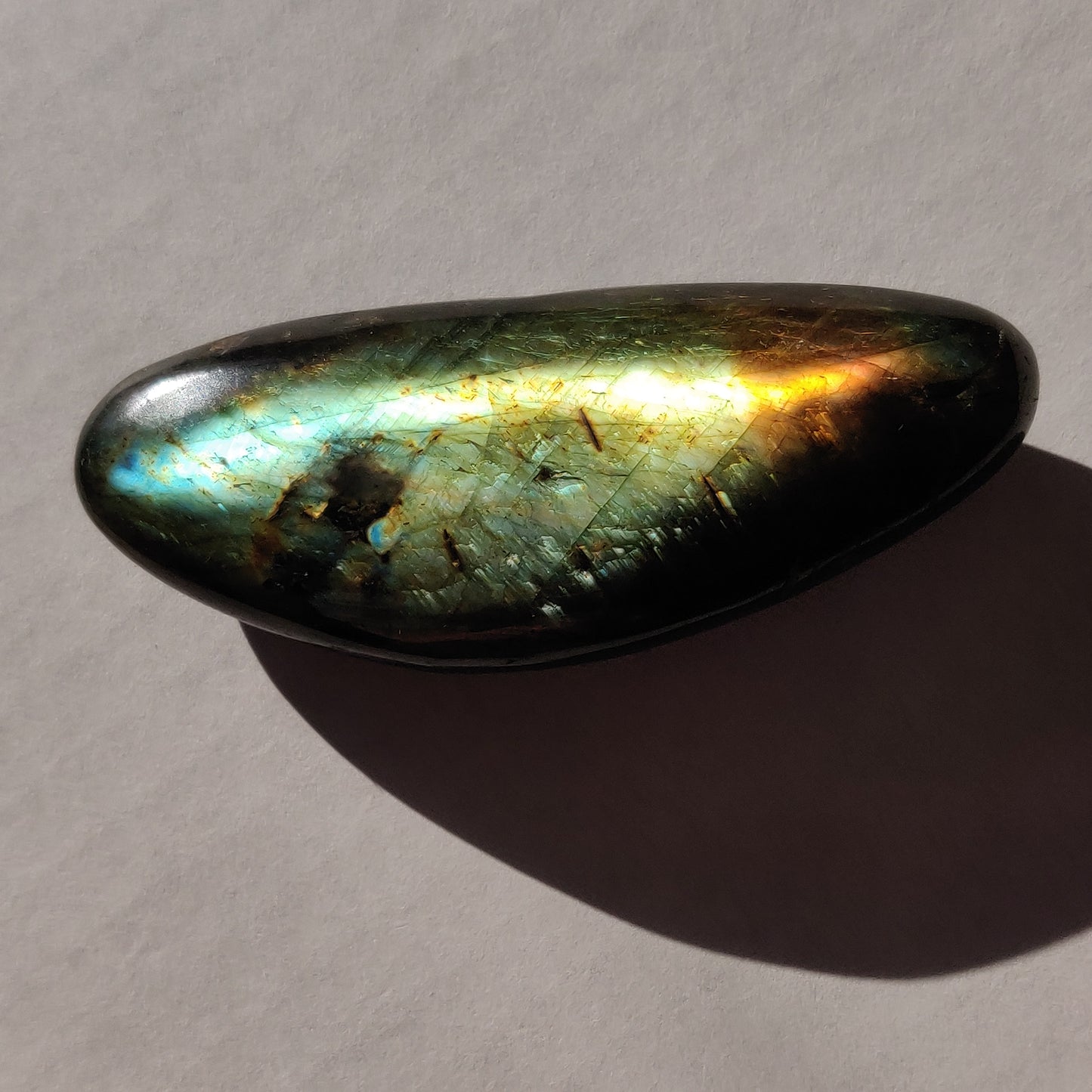 Labradorite Palm Stone (#134) - Simply Affinity