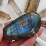 Labradorite Palm Stone (#222) - Simply Affinity