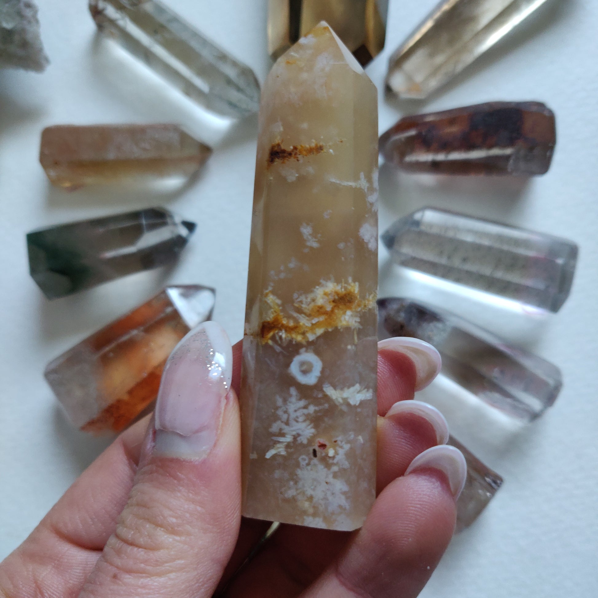 Flower Agate Tower (#1) - Simply Affinity