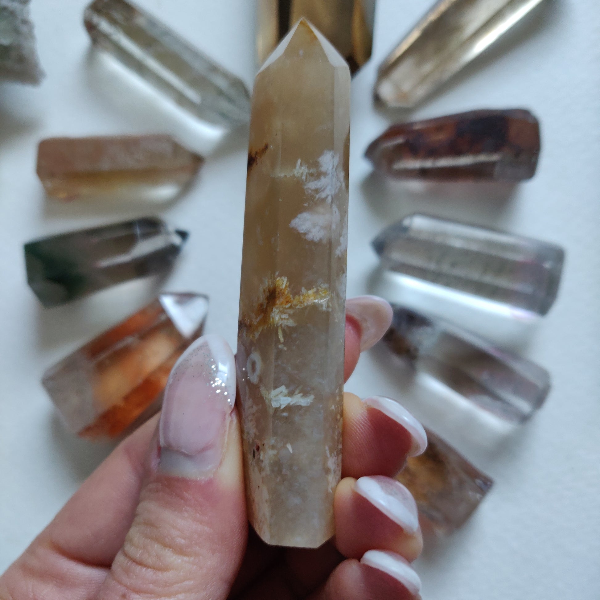 Flower Agate Tower (#1) - Simply Affinity