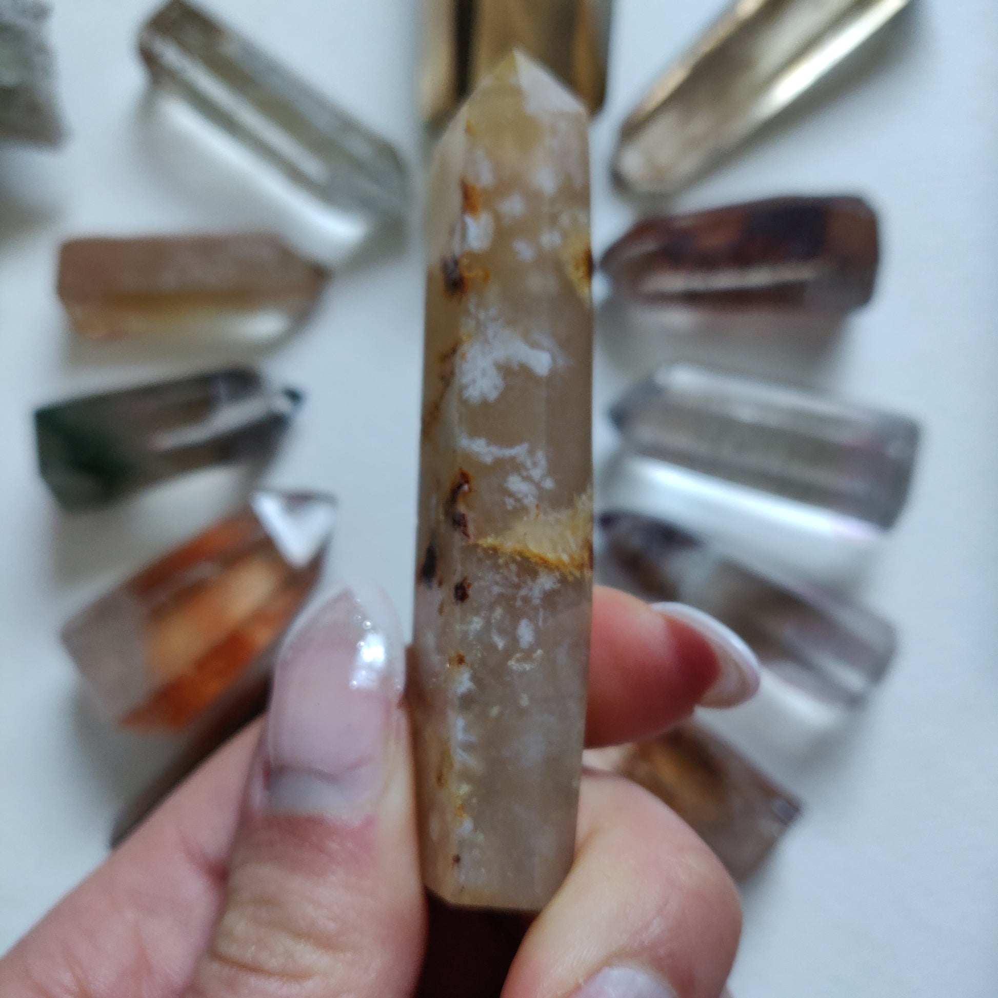 Flower Agate Tower (#1) - Simply Affinity