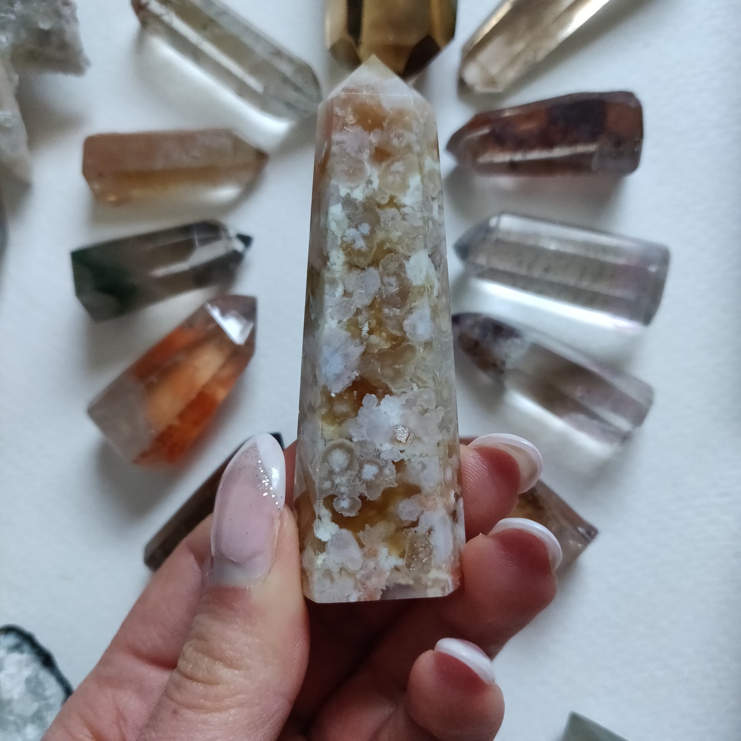 Flower Agate Tower (#2) - Simply Affinity