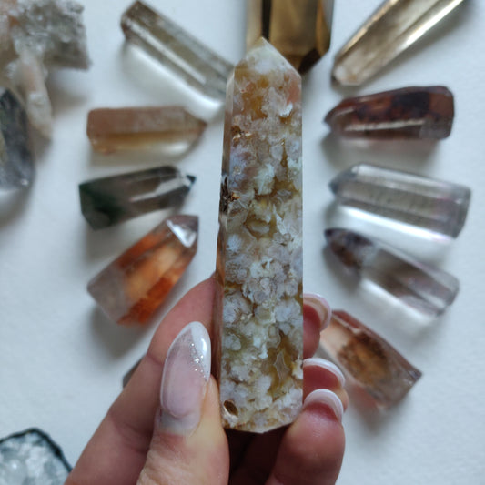 Flower Agate Tower (#2) - Simply Affinity