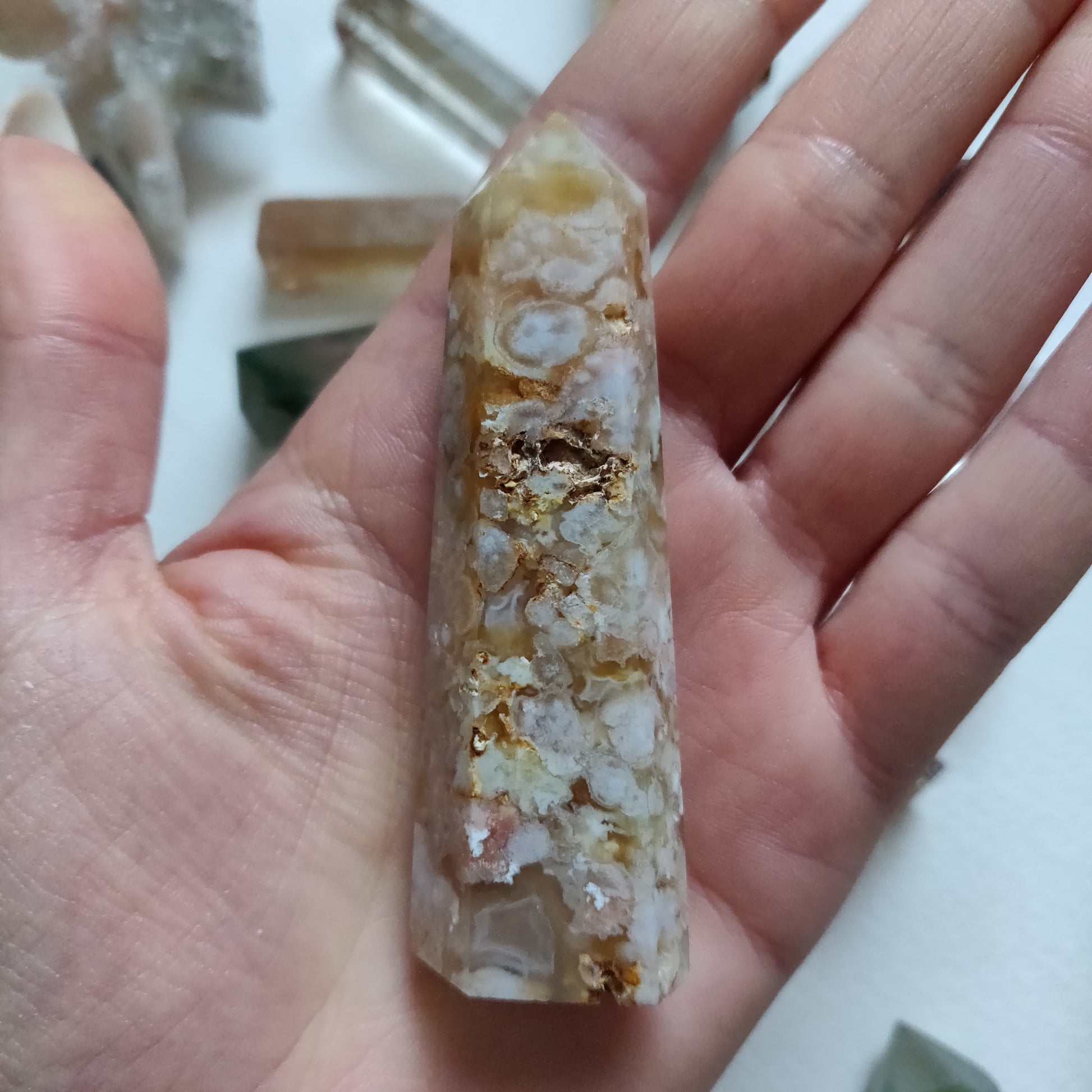Flower Agate Tower (#2) - Simply Affinity