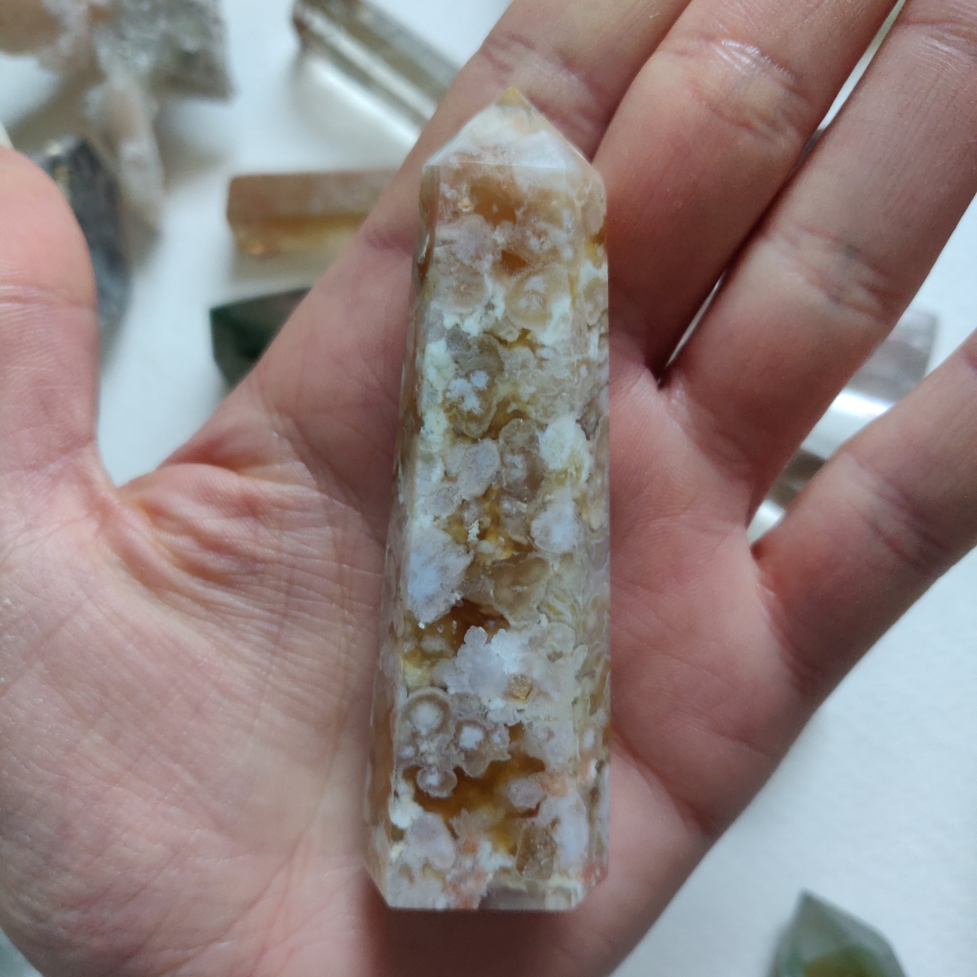 Flower Agate Tower (#2) - Simply Affinity