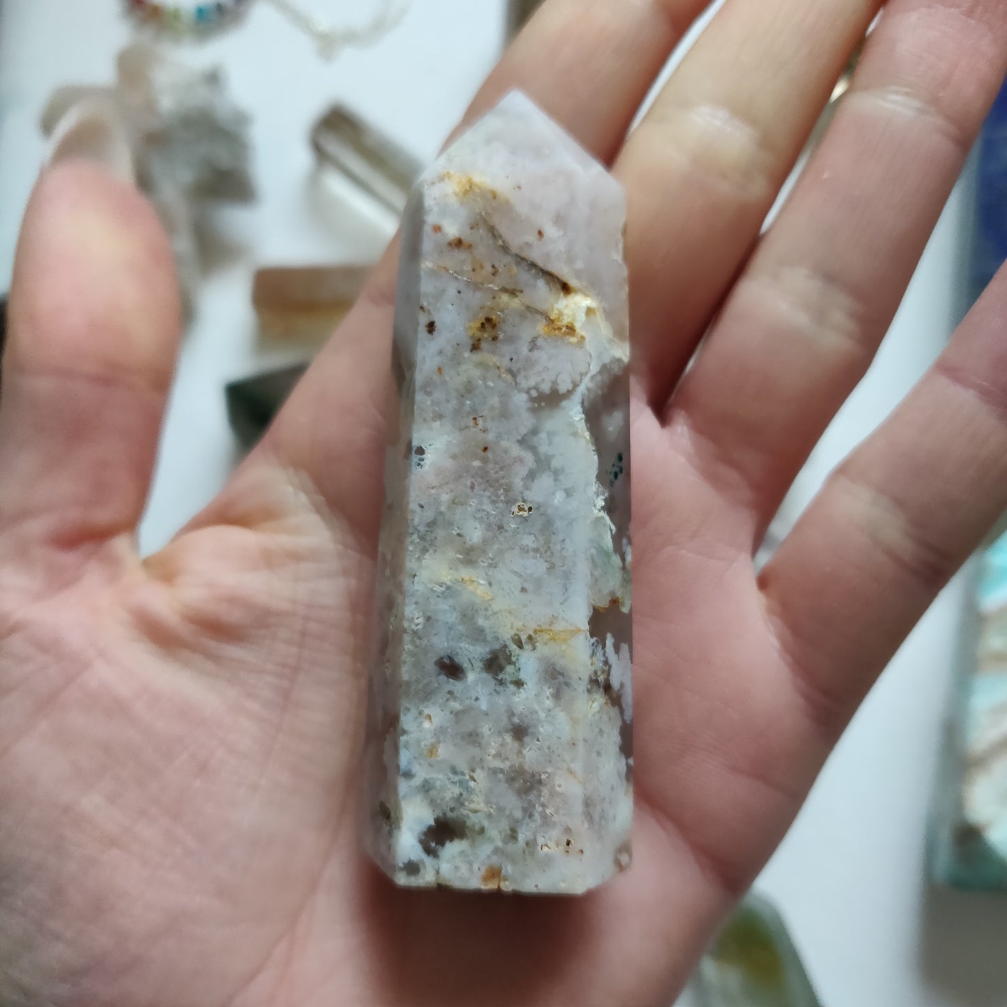 Flower Agate Tower (#6) - Simply Affinity
