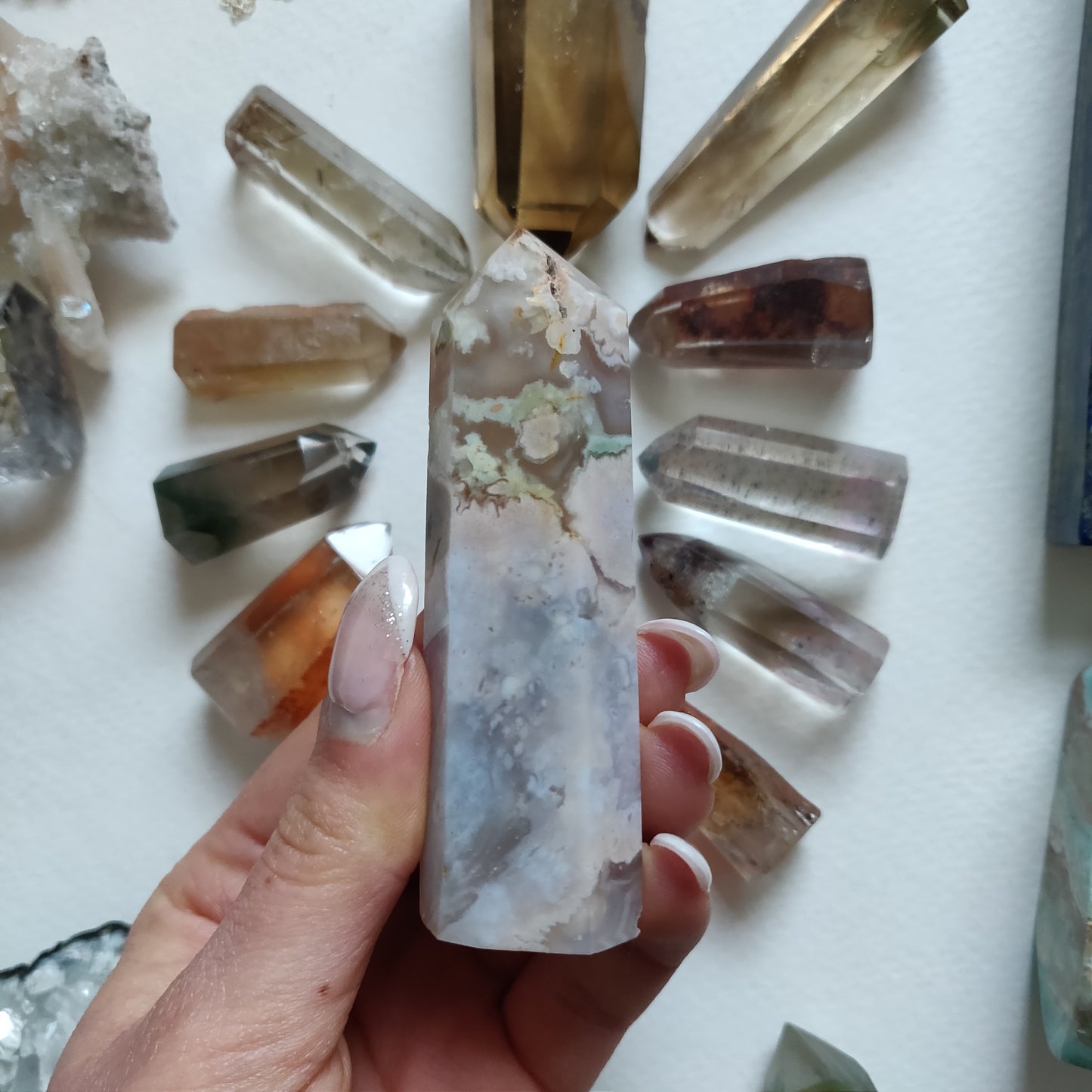 Flower Agate Tower (#7) - Simply Affinity