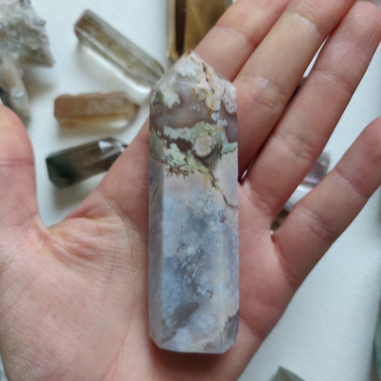 Flower Agate Tower (#7) - Simply Affinity