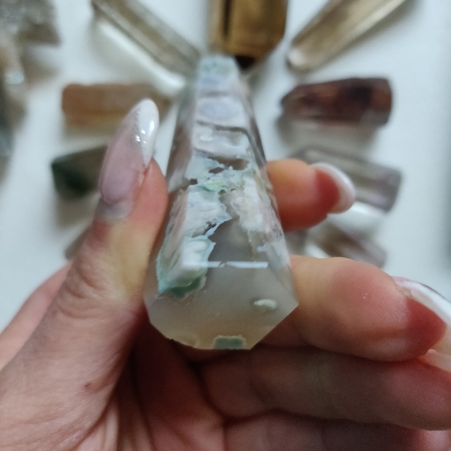 Flower Agate Tower (#9) - Simply Affinity