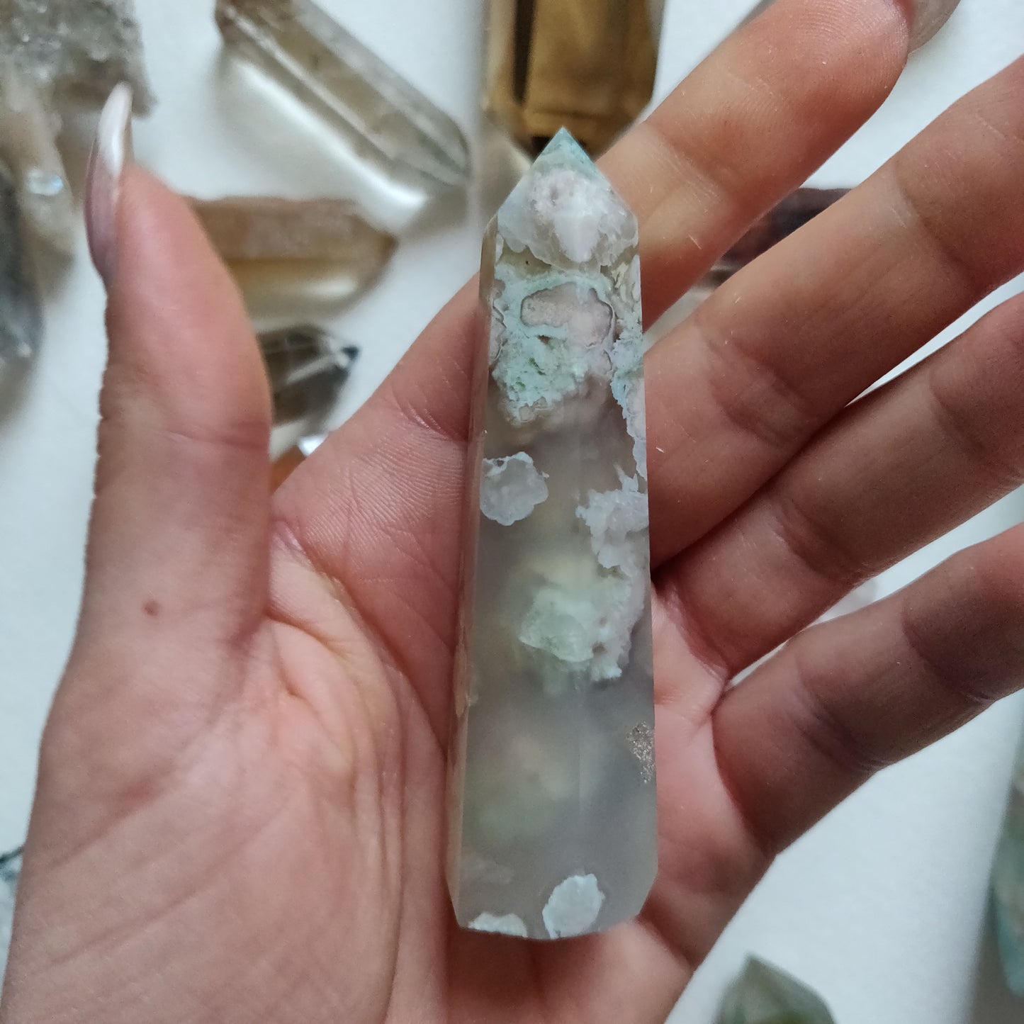 Flower Agate Tower (#9) - Simply Affinity