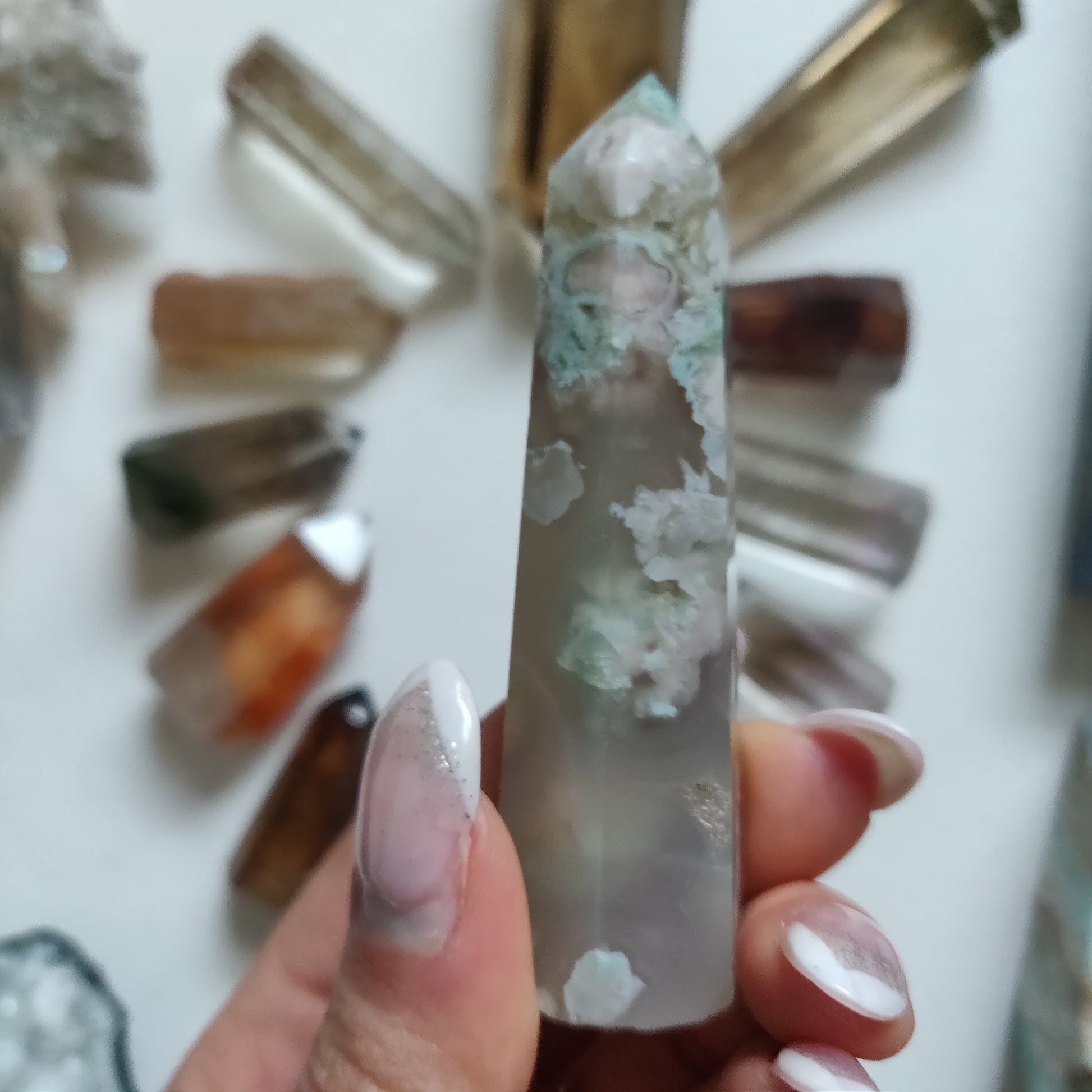 Flower Agate Tower (#9) - Simply Affinity