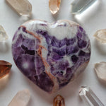 Chevron Amethyst Heart (#2) - Simply Affinity