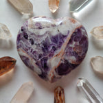 Chevron Amethyst Heart (#2) - Simply Affinity