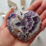 Chevron Amethyst Heart (#6) - Simply Affinity