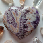 Chevron Amethyst Heart (#6) - Simply Affinity