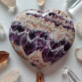 Chevron Amethyst Heart (#7) - Simply Affinity