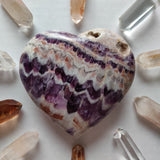 Chevron Amethyst Heart (#8) - Simply Affinity
