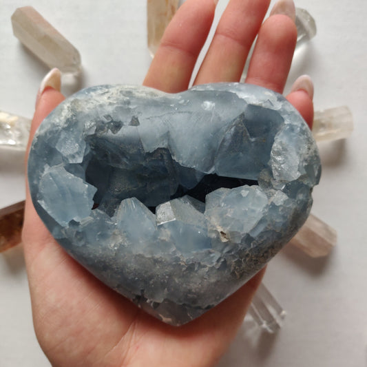 Celestite Heart (#5) - Simply Affinity