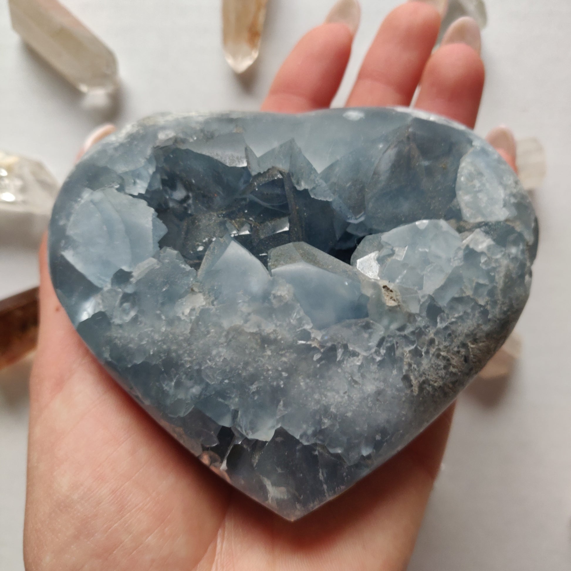 Celestite Heart (#5) - Simply Affinity